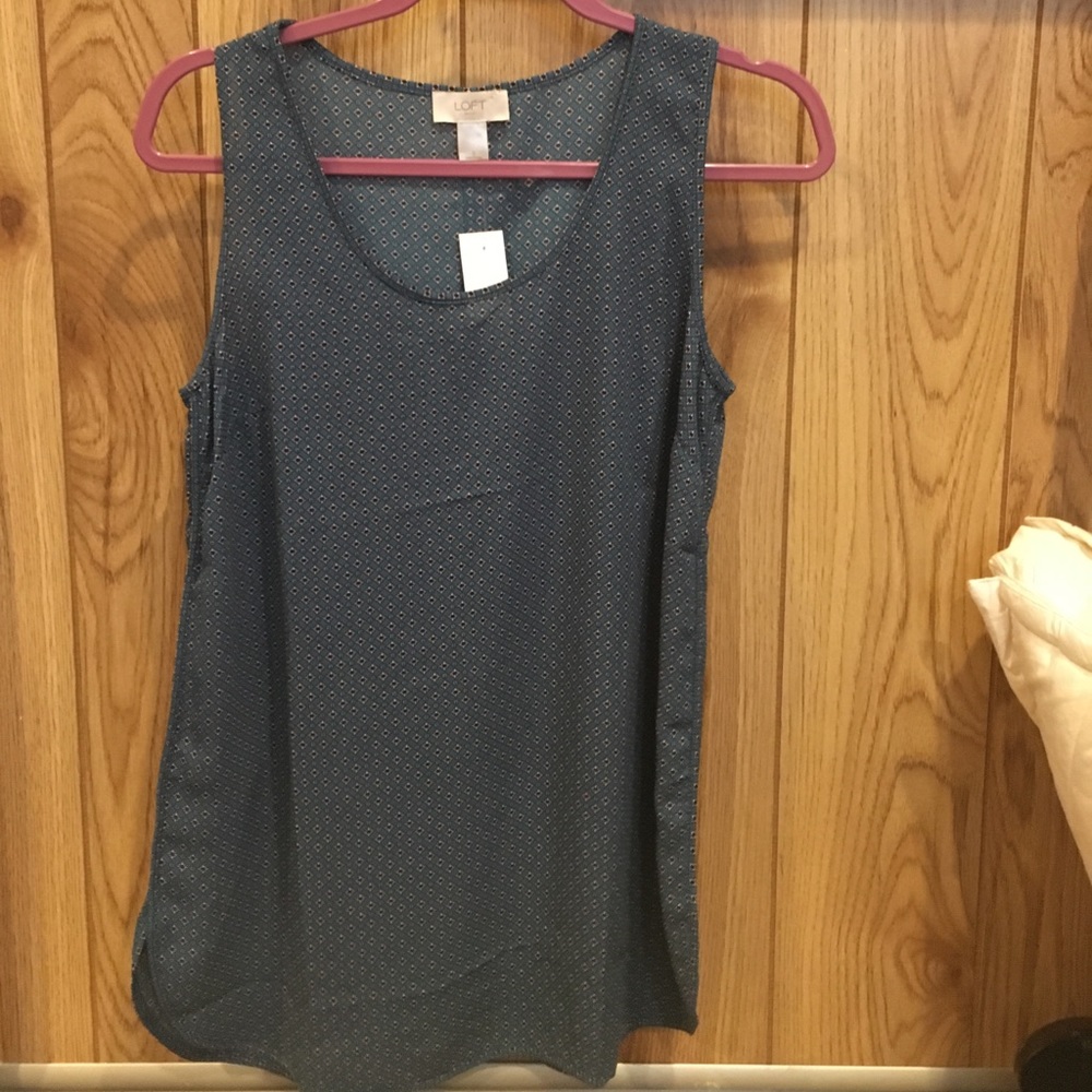 Loft outlet sleeveless blouse