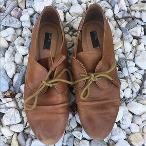 Urban Outfitters faux leather loafers