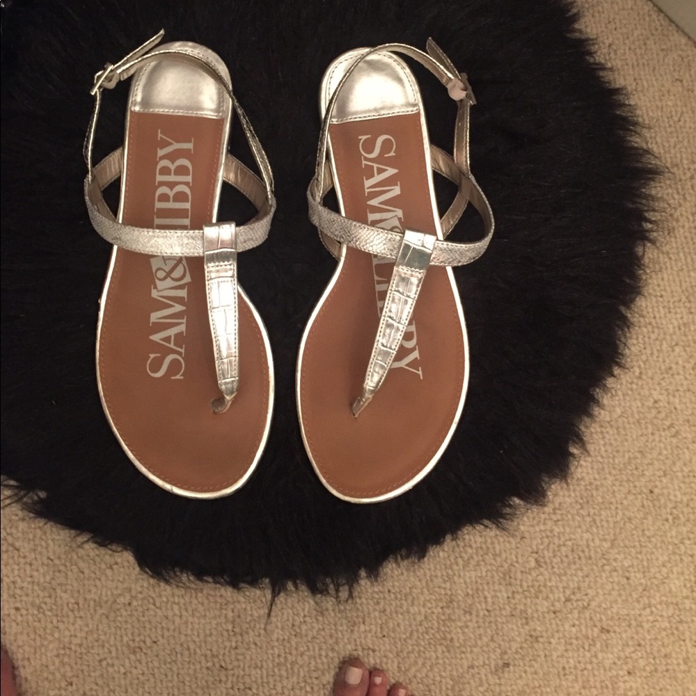 Silver Sandals