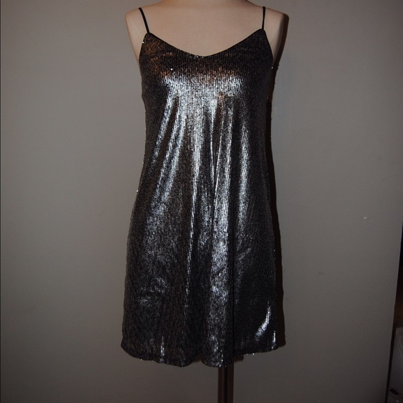 one clothing Dresses & Skirts - Spaghetti strap sequin dress