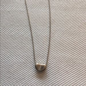 Tiffany's Elsa Peretti bean necklace