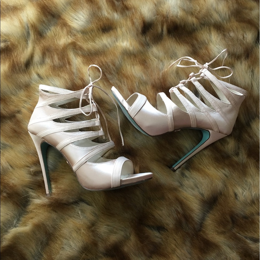 Betsey Johnson - Strappy Nude Heel 'Mila'