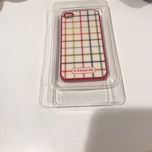 Coach iPhone 4/4s case