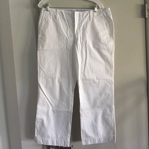 Tommy Hilfiger white capris