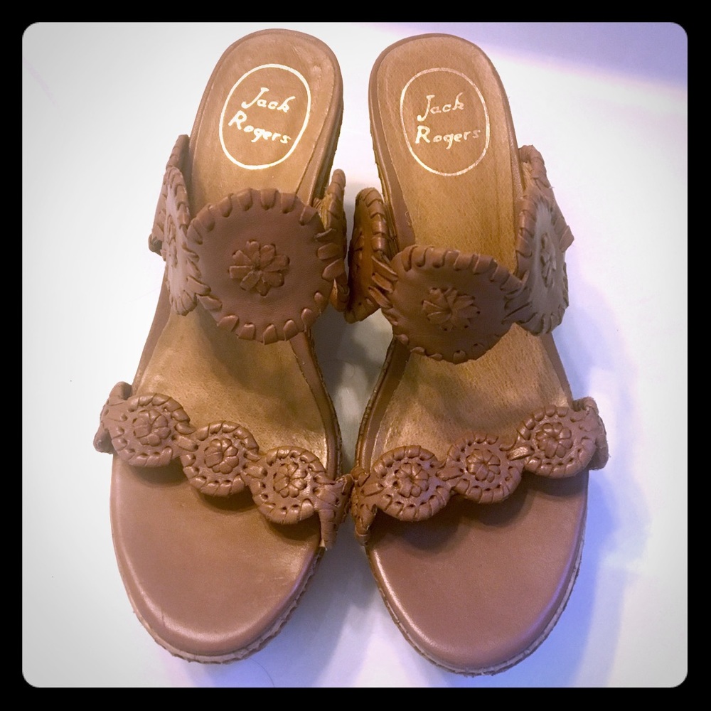 Like new Jack Rogers Wedges