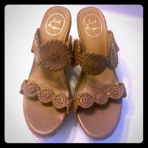 Like new Jack Rogers Wedges
