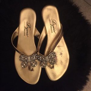 Jeweled sandals