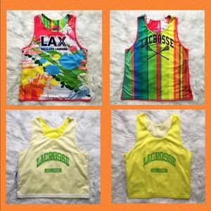 2 Reversible Lacrosse Pinnies!!