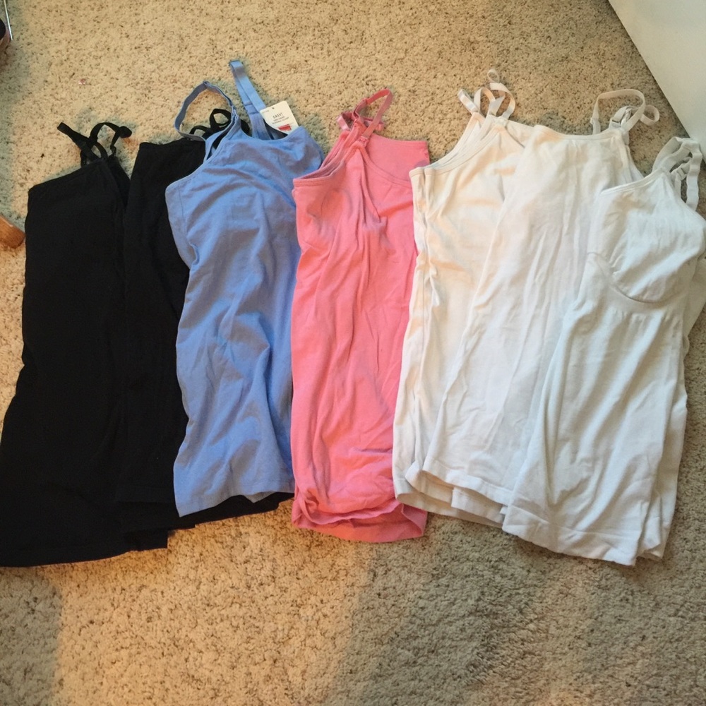 Nursing/breastfeeding tank tops