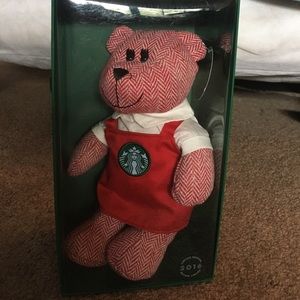 2016 limited edition Starbucks barista bear