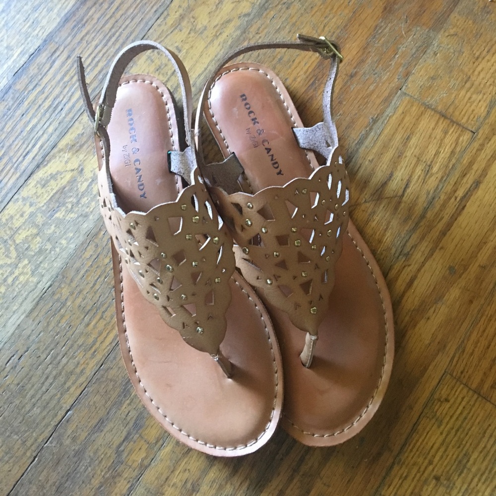 Brown sandals