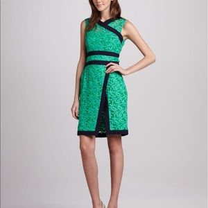 Nanette Lepore Green Flower Power Dress