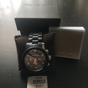 Men's black Michael Kors Watch