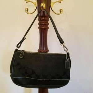 Coach Signature Black Handbag