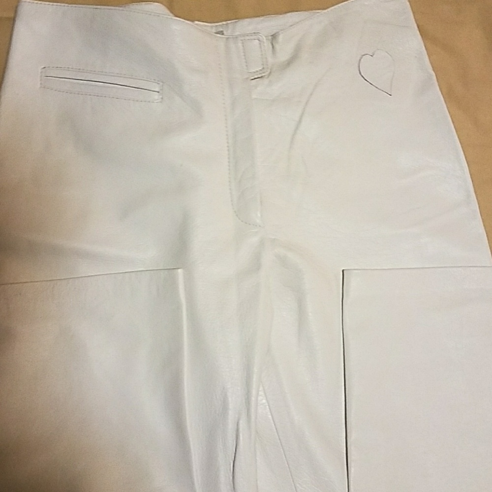 Leather Variazioni pants ....worn once