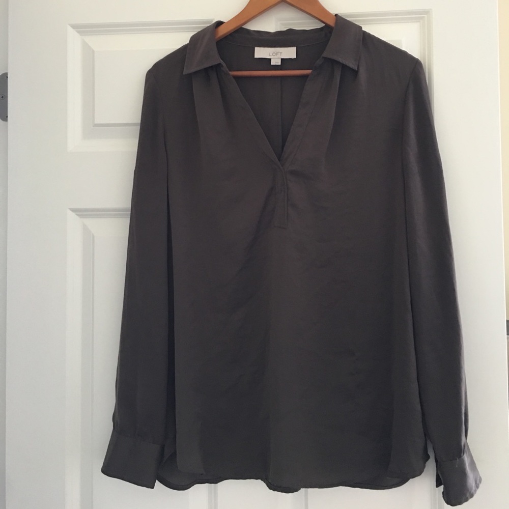 Silky Blouse Loft