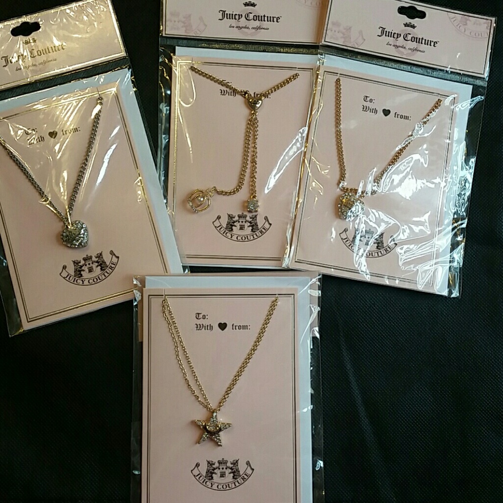 Juicy Couture necklaces