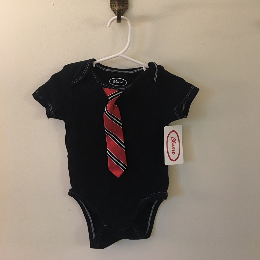 Onesie with tie