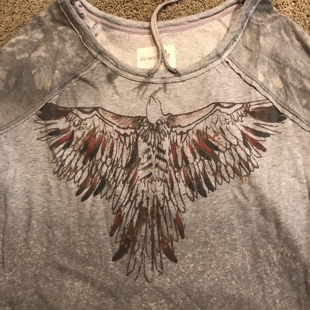 FREE PEOPLE SWETASHIRT. - Picture 2 of 2