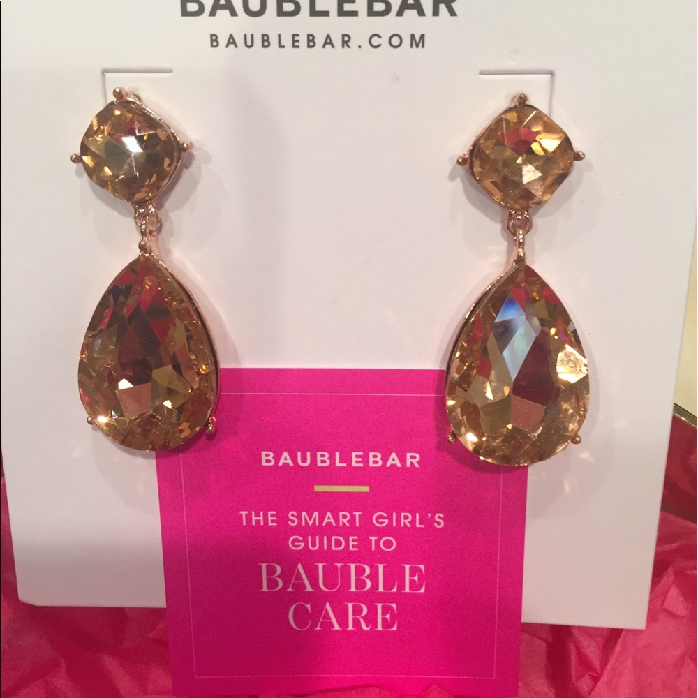 Bauble Bar drop earrings NWT