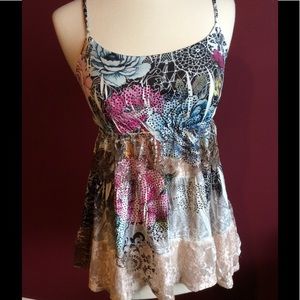 S Twelve baby doll / cami / blouse SZ M