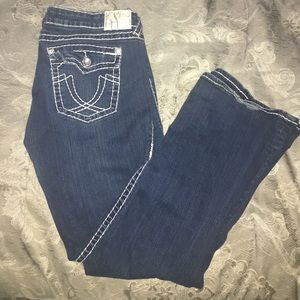 L.A. idol bootcut dark wash jeans