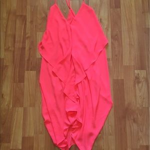 Olivaceous Drape Front Dress