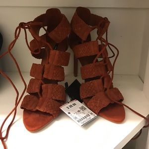 Zara suede sandals