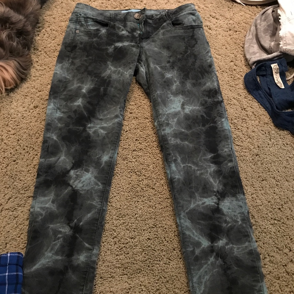 JOLT jeggings. tye dye