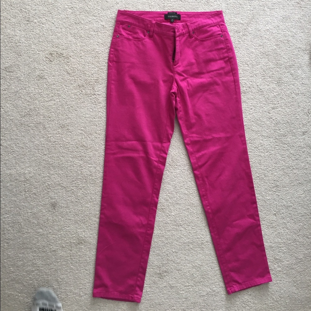 Talbots Signature cute pink pants