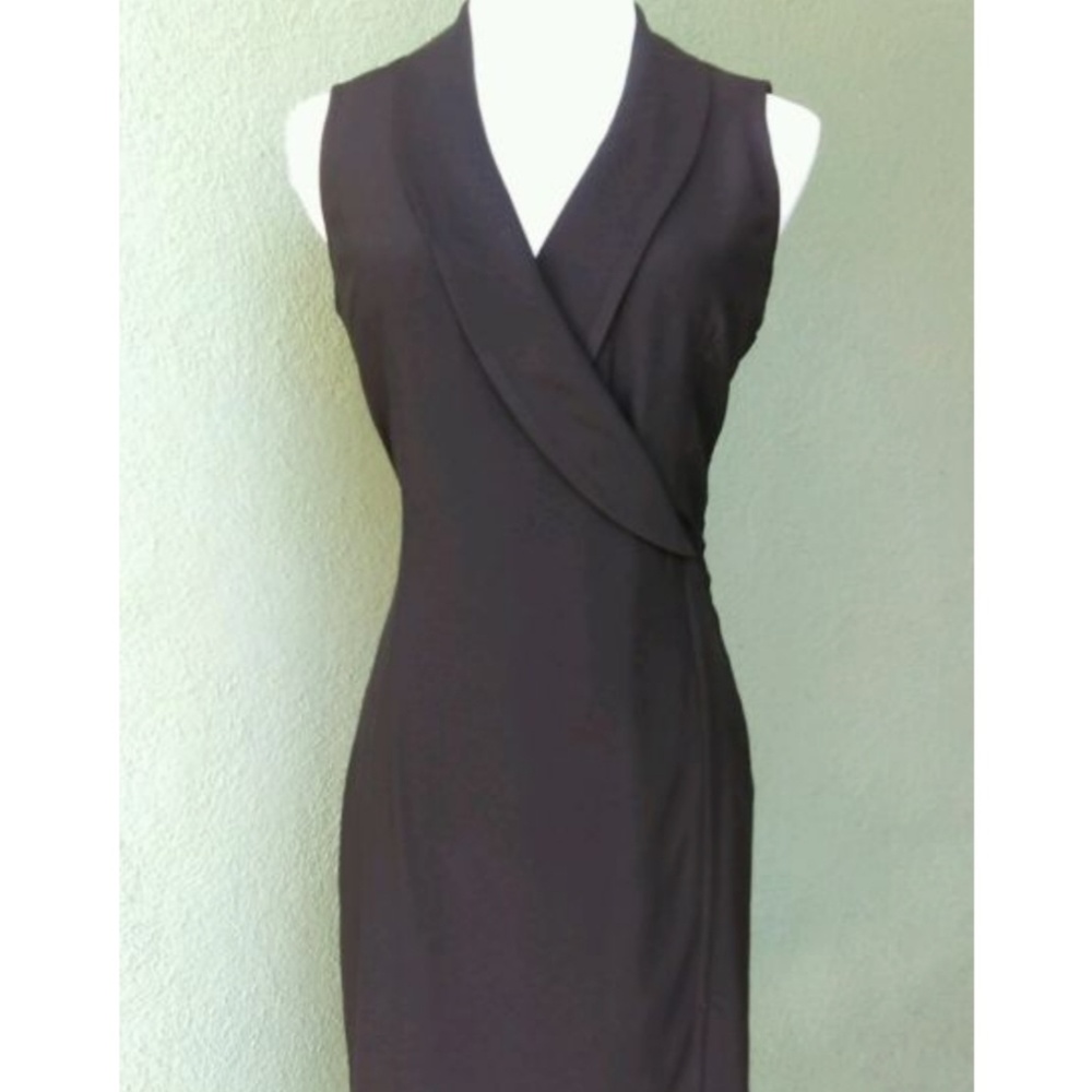 Giorgio Armani Black Sheath dress size 4