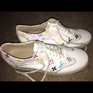 LV colorful shoes size 10