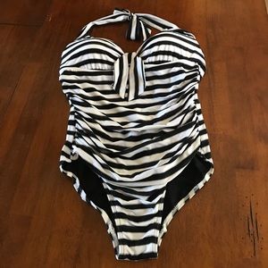 Antropolgie Seafolly striped one piece