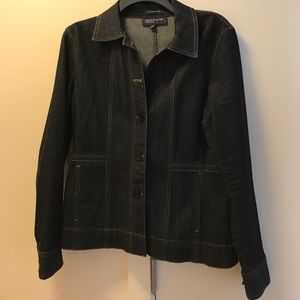 Jones New York Signature Jean Jacket; Size Medium