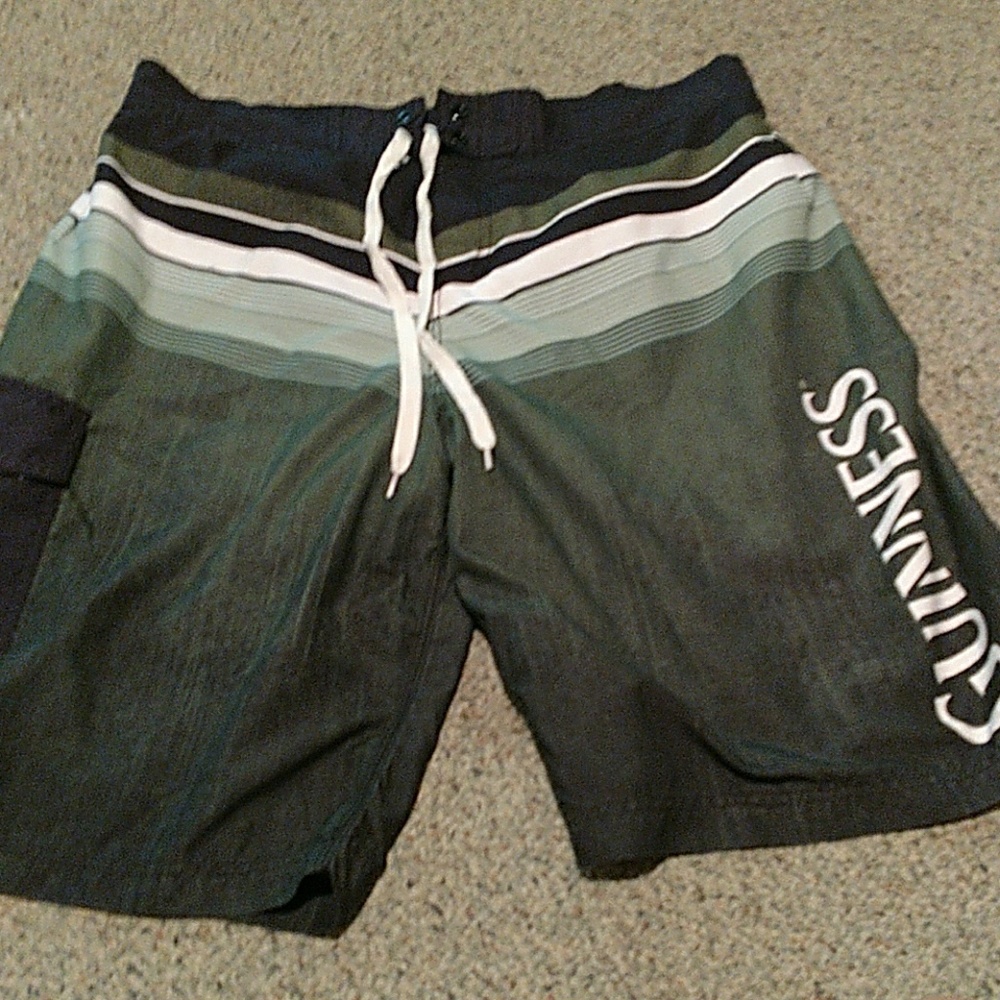 Guinness swim trunks