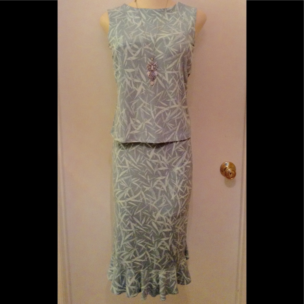 Mint green skirt set🌴🌴SOLD🌻🌻