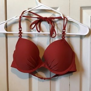 Burnt Orange Bikini Top