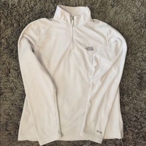 The North Face Womens 1/4zip fleece Medium
