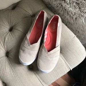 Keds ortholite canvas slip on sneaker