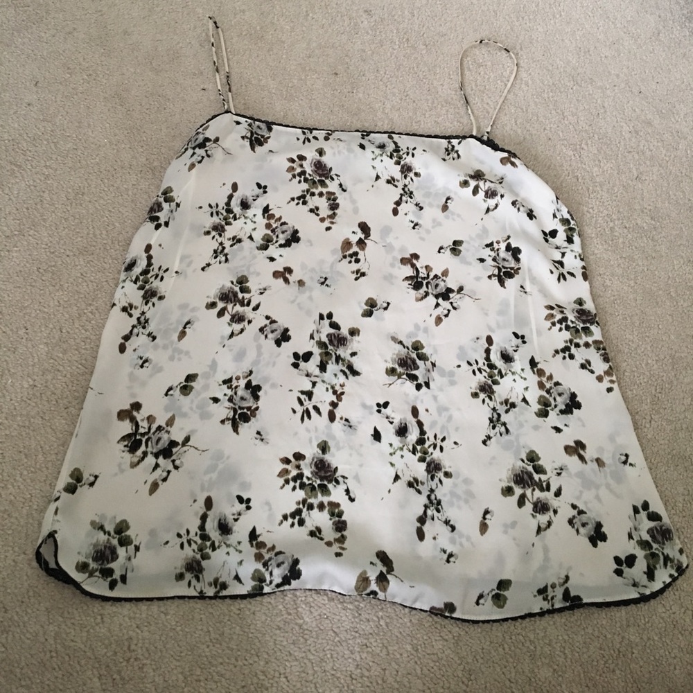 Floral print silk Zara Camisole - Picture 1 of 7
