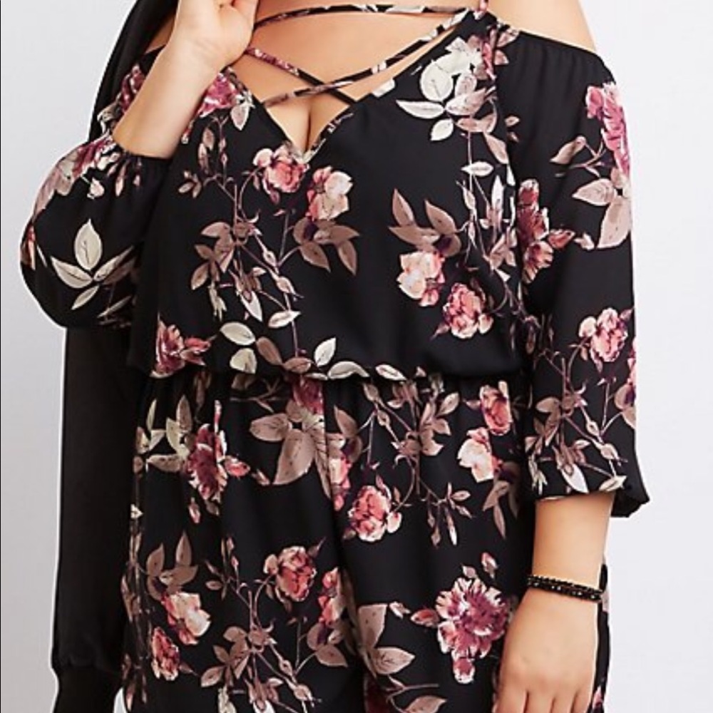 Floral romper