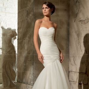 Mori lee 5108 authentic wedding gown label size 10