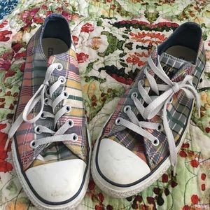Madras Plaid Converse Allstars (Chucks)