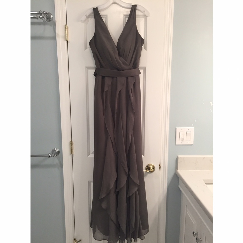 Grey formal dress