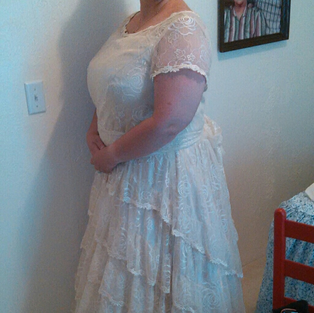 Plus Size Wedding Dress - Picture 4 of 8