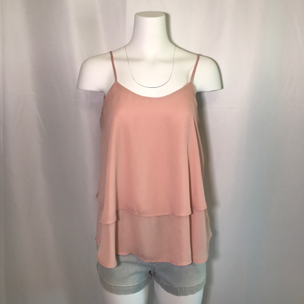 Francesca's Pink Tank Top