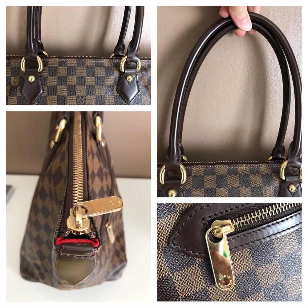 LV damier ebene monagram