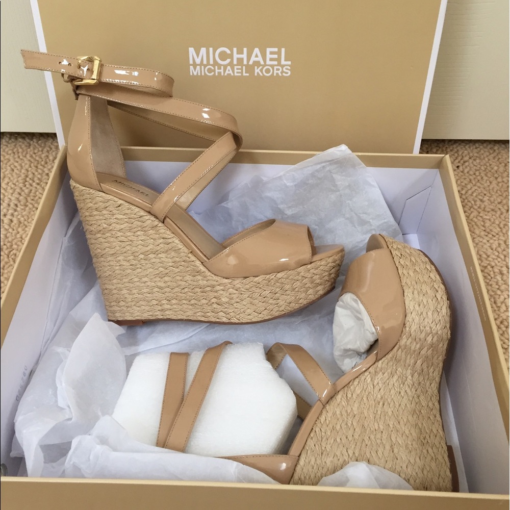 SOLD NIB Michael Kors Gabriella Wedges
