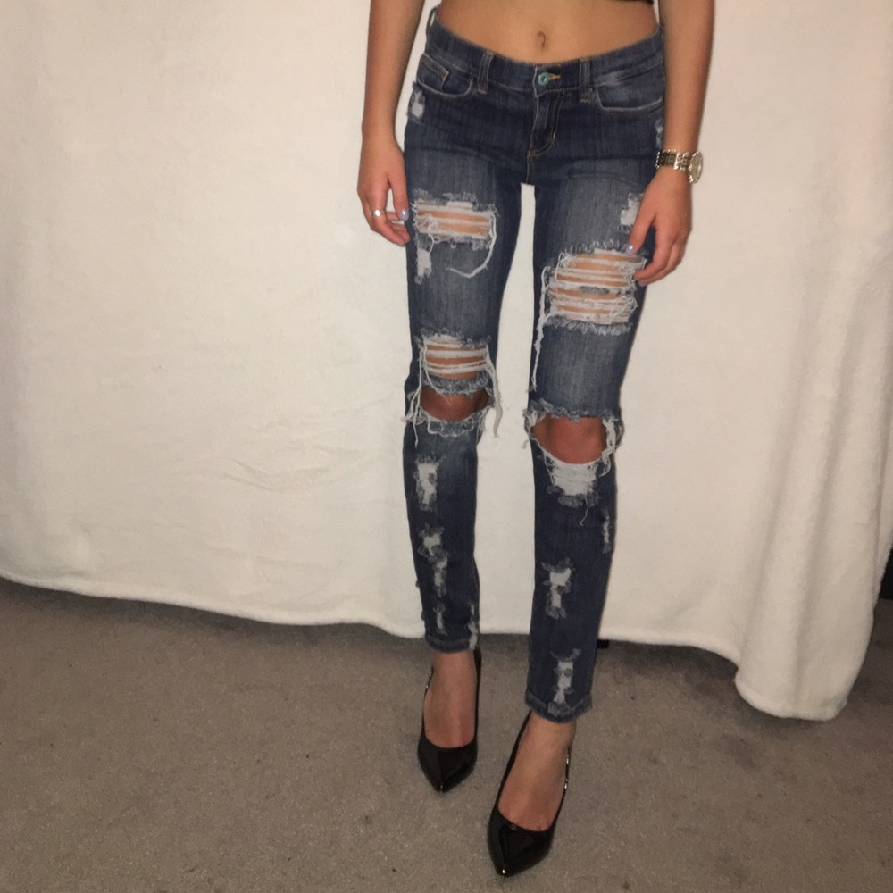 Ripped jeans