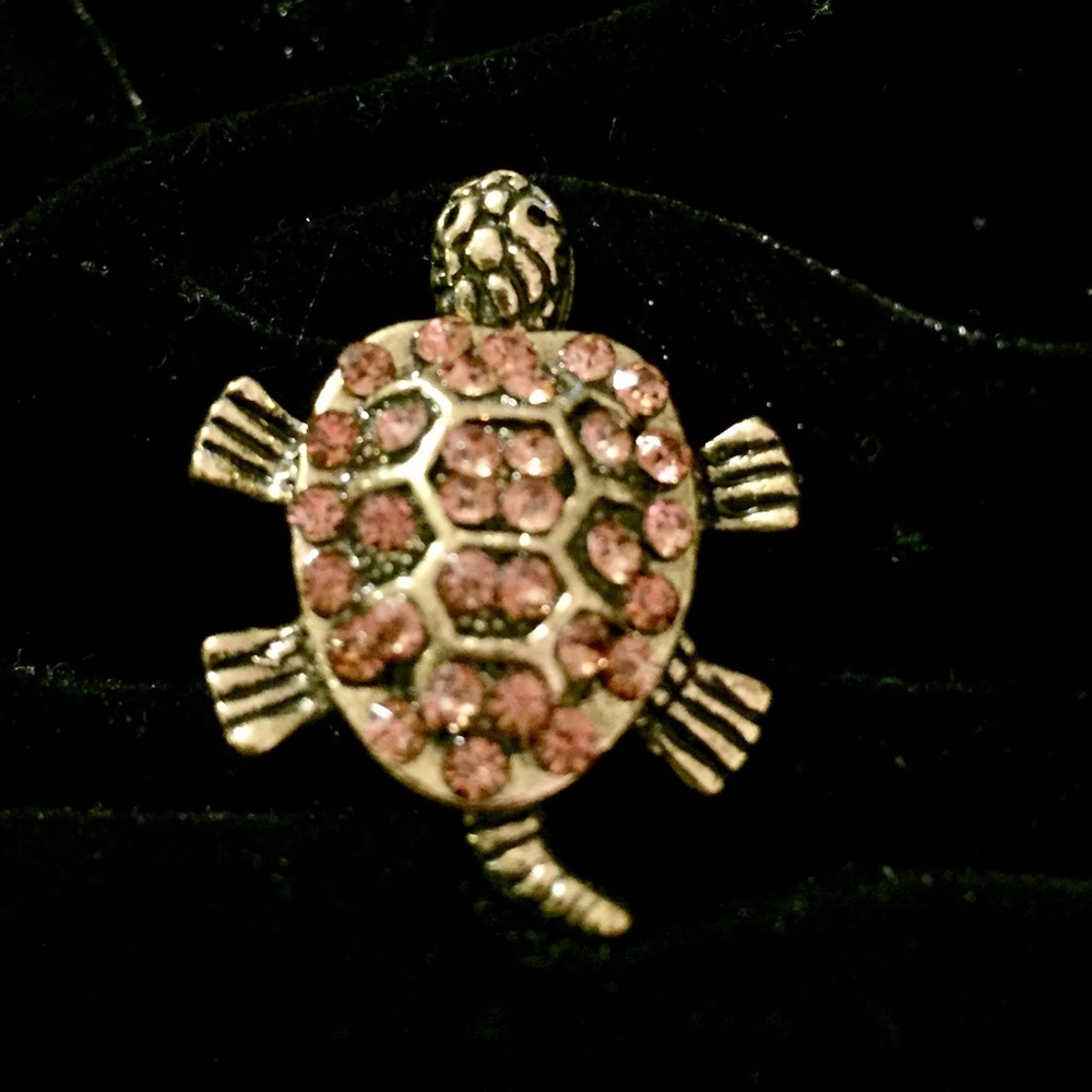 🟠 5/20 Cute Turtle Ring with Moving Head & Tail